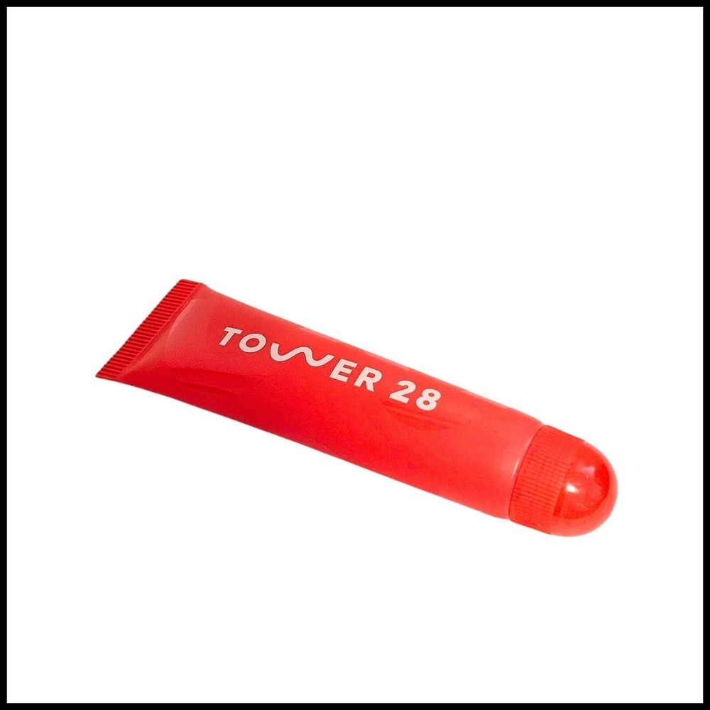 Tower 28 SOS Lip Treatment Rescue Softie Therapy Balm Clear Vegan Cruelty Free